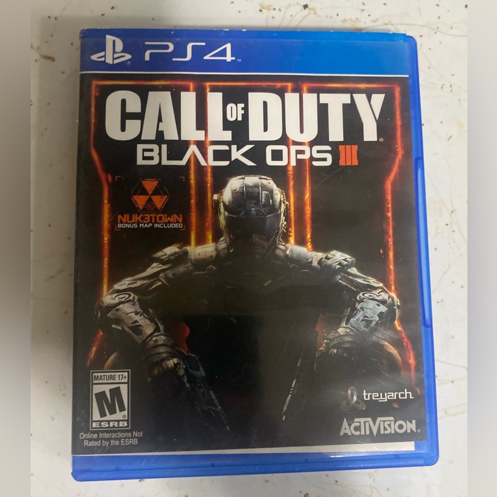 Call Of Duty: Black Ops 3 - Sony PlayStation 4 Preowned Excellent Condition